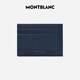 
Montblanc MONTBLANC Craftsmanship Series 5cc Card Pack Card Clip 131727 Ink Blue Men's Gift