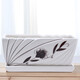
Rectangular ceramic flower pot with tray Simple and personalized desktop succulent bamboo calamus plant Banyan tree fortune pot plant Rectangular-12102 white (separation tray) Medium