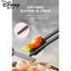 迪士尼（Disney）日式儿童可爱筷子勺子餐具盒套装一人用收纳盒便携式单人装女学生 粉盒+粉猫筷+粉猫爪