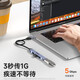 Biyazi Typ-C-Kartenleser USB All-in-One SD-Karte TF Memory Card USB Hochgeschwindigkeit Splitter Multifunktionsdocking-Station für Kamera-Mobiltelefon Computer Drone geeignet
