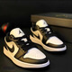 Nike Air Jordan 1 Schwarz-Weiß-Panda Schwulen Frauen komfortable und nicht gleitende AJ1-Paar-Sneaker offizielle authentische schwarze und weiße DC0774-101 35.5 Echte Garantien einer gefälschten Entschädigung für vier