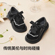 Balabala children's shoes children's small leather shoes princess shoes girls' shoes 2025 spring and autumn loafers British style 208125141024