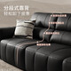 Gujia Home Sofa électrique lit italien LUXE LUXE LUXE CEILO PIANO LAWRENCE ZERO SOBRICE DE CINAME COHIDE MAURS INSER