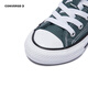 Converse Children's Clothing Boys Canvas Shoes 2025 Spring New Medium and Big Girls Velcro Casual Shoes A10761C Green 35 Recommended foot length 21.5cm