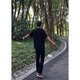 Digada CleanFit Black Jeans High Street American Retro Vibe Micro-Flare Pantal