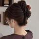JiaoxueFiacylmatt Matte Clip Matte Bernstein Haarclip Frauen Rücken des Kopfes High-End-Haarclip-Kopfschmuck Haarkarte