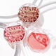 CANMAKE Japan/Ida Kemei Hydrating High Gloss Blush Cream Peach Color Blood Lip and Cheek Dual Use 16# Japanese Blood Color Full of Feeling