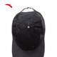 ANTA sports peaked cap for men and women, outdoor cycling and fishing baseball cap, wide-brimmed sunshade, sun protection, large head circumference hat