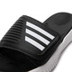 Adidas Slippers Chaussures masculines Nouveaux tongs d'été Flipp Belon Natation de la maison Comfort et Sandales décontractées légères GY9415 / Black 40.5