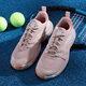Chaussures de tennis pour enfants Kswiss Nouveaux adolescents Speedtrac pour hommes et femmes Chaussures professionnelles résistantes à l'usure 87392-684 Lotus Pink / White Dot Orange 35.5