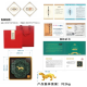 Qin Jinhu Fu Ruyi Adornos de alta gama Regalos de negocios Shaanxi Cultural y creativo Office de oro Apertura de liderazgo a los clientes
