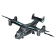
Qiaoyu remote control aircraft helicopter super large drone children's simulated combat aircraft toy model pickup launch gun super large version/8K high-definition aerial photography [land and air standard single electric + remote control battery
