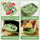 
Maixuan Insulated Lunch Box Office Worker 316 Stainless Steel Separate Lunch Box Microwave Heating Bento Box with Separate Insulation Box 3 Grids - Blue 1050ml [Free Spoon and Chopsticks]