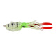 Jiaojing Blei Oktopus Köder Doppelhaken Tintenfisch Köder 15cm60g Seefischerboot Fischerei Simuliertes gefälschtes Köder Tiefsee Weichköder A1047# Blei 15 cm Tintenfisch Köder