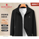 Mengtejiao [воздушный слой/мягкий и удобный для кожи] Mengtejiao Spring Men's Men's Stand Cardigan Cardigan Butt