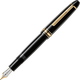 Montblanc Spot, letrero de lápiz de lápiz de lápiz de pluma de clase grande 146 Gold Tape 13660 F Pen Nib 0.5 mm 1 pieza