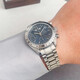 [Second-Hand 99 New] Omega Speedmaster-Serie Herren Uhr Automatische mechanische Uhr Luminous Chronograph Datum Schweizer Herren Uhr 39 Uhrendurchmesser Blue Disc 3523.80.00