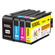 
Befon is suitable for HP 938 ink cartridges HP9730 ink cartridges 9730 ink cartridges HP9110b/9120b/9130b/9720 ink cartridges HP 938 printer ink four-color set (with chip)