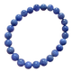 OEMG Natural Tanzanite Bracelet Women's Heart of the Ocean Purple Sapphire Crystal Tanzanian Gemstone Single Circle Bracelet Jewelry Gift (N50) Approximately 6.4-6.7mm