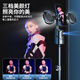 RANRZL【智能AI跟拍云台】人脸追踪360旋转自拍杆旅游便携拍照Vlog拍摄手机直播神器三脚架支蓝牙防抖新 雅典黑【360度AI智能跟拍+遥控器】