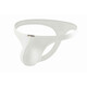 Men's multi-color single thong sexy underwear gay muscular male sexy thong sexy suit white S