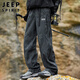 JEEP SPIRIT Jeep pants men's autumn and winter workwear casual pants men's loose straight assault sports trendy mountaineering trousers