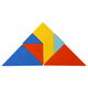 Deli Tangram Géométrique Graphique Mathématiques Enfants Boys and Girls Toys Birthday Gift 74506