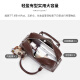 
Cnoles bag women's 2025 new bowling bag one-shoulder luxury high-end crossbody bag birthday gift for girlfriend brown - new Mother's Day gift for wife
