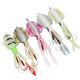 Jiaojing Blei Oktopus Köder Doppelhaken Tintenfisch Köder 15cm60g Seefischerboot Fischerei Simuliertes gefälschtes Köder Tiefsee Weichköder A1047# Blei 15 cm Tintenfisch Köder