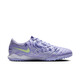 Nike (Nike) Série officielle de légende Tiempo Legend 10 TF Men's Football Shoes HF1591 500 Agate Purple / Light Yellow Green 42.5