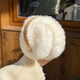 Xier earmuffs for women's warm ear cups 2024 winter foldable earmuffs for cycling ears thickened plush ears warm ears cover Plush earmuffs [coffee + beige]