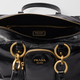 PRADA/Prada gift women's Prada Dangle medium calf leather handbag black