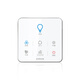 Panneau de salle de bain OPP Touch Touch Imperproof Touch Panneau Switch sans fil 5220/6024 / A6 / A8 / 6626 / 360/268 Blanc: E365-E366