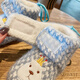 Skonwat Baby Chaussures Coton Chaussures en automne et hiver Sole Sole Sole 0-1 ans Garçons et filles pour tout-petit 8-10 mois Nouveau-né les chaussures de coton en laine chaude épaissie