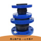
Emikoflane rubber soft joint water pump pipe shock absorption shock absorber throat can bendable expansion joint soft connection 9766 1.2 inch = DN32 (type 9766)