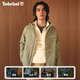 添柏岚（Timberland）官方男装机能风冲锋外套户外防水防风夹克|A695W A695W433/暗蓝宝石色 M
