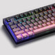 腹灵MK870客制化侧刻键帽三模成品无线机械键盘蝮灵客制化87键麻将音 【单模】有线黑曜石黑莓侧刻 凯华BOX白轴v2【宿舍挨打轴】