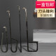 辟烛勾刀打结刀纺织厂用13567g方耳弯柄纺纱割纱钩刀 特优 16G方柄100把/盒