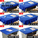 Buog desk tablecloth student-specific school classroom table cover desk cover 40x60 blue 45x65 waterproof deskcloth Sapphire blue*3 generation wrinkle-resistant, traceless and pen-mark resistant 3 45*65cmA opening with edges and skirt