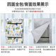 XQG100海尔XQG80-BD14756GU1洗衣机罩HBDX防水防晒XQG90套子B816G 加绒加厚-简约银色 xqg80-bd14756gu1防水防晒