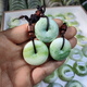 Knowledge Shaanxi Lantian Jade Ping An Quiet Natural Living Jade Pendant Jade Buckle Jade Natural Gift Belt Certificate 1278