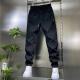 Kai Sheng Tun Kaishengdun Meng Hermano Casual Pantalones Casuales Hombres 2025 Summer NUEVO CARGA Pantalones de carga de moda Hombres Versátiles Versátiles Pantalones rectos Pantalones rectos Black Straight 32 (125-135Jin [Jin equivale a 0.5 kg])