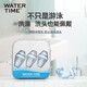 WATERTIME swimming earplugs for men and women, soft and comfortable, silicone material, non-slip, waterproof, otitis media, bathing and swimming equipment, blue, one size fits all