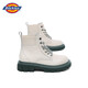 Dickies Bottes Martin Fomes à la mode Boots de travail polyvalent haut de gamme Bottes de femmes Bottes Beige 36