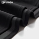 Robe tricotée Fila Fusion pour femmes 2025 Été Nouvelle jupe T-shirt irrégulière à la mode, noir - BK S 160 / 80A / S