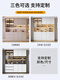 Customized Sideboard moderne einfache Wohnzimmer Wohnzimmer Küche Lagerschrank Tee Schrank Leichte Luxusweinschrank Ess -Sideboard -Stil 12200*40*220 Solid Wood Ecological Board 6 Türen