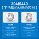 德国KABA不锈钢防水轴承S6209 6210 6211 6212 6213 6214 6215Z 440材质胶封S6210-2RS 防水防潮 耐磨高