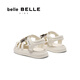 Belle braided fashion sandals, shopping mall same style cartoon breathable and comfortable children's shoes V1116B65 beige 30
