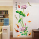
Romantic flower stickers wall stickers living room TV background wall stickers bedroom room decoration stickers wall stickers 2 sets: red roses SK9195A