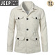 
JEEP SPIRIT Fashion Suit Collar Multi-Pocket Work Jacket Men's Casual Line Hunting German Wind Coat Large Size Navy Blue M 125Jin [Jin equals 0.5 kg] About the weight